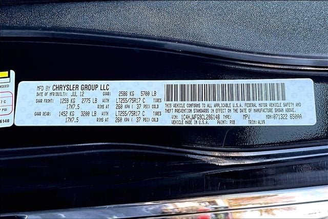 2012 Jeep Wrangler Unlimited Rubicon