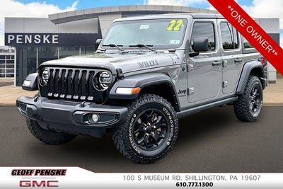 2022 Jeep Wrangler Unlimited Willys