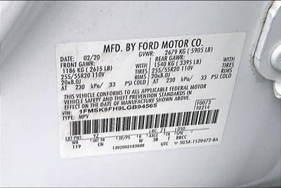 2020 Ford Explorer Limited