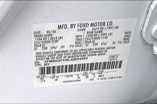 2020 Ford Explorer Limited