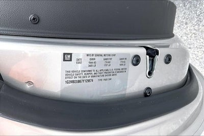 2007 Pontiac Solstice 2DR CONV