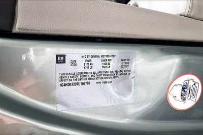 2007 Buick Lucerne V6 CXL