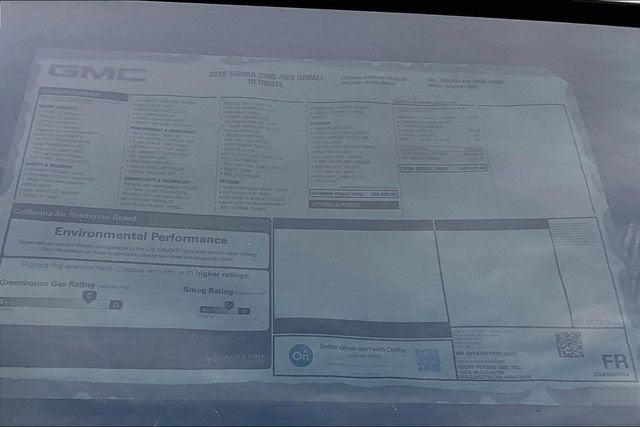 2026 GMC Sierra 2500 HD Denali Ultimate