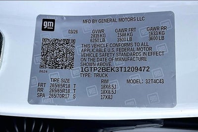 2026 GMC Canyon Elevation