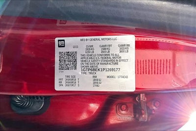 2023 GMC Canyon Elevation