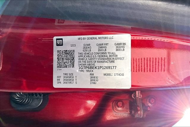 2023 GMC Canyon Elevation