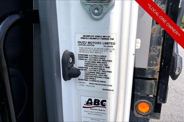 2009 GMC W4500 HD GAS REG IBT PWL