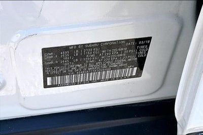 2019 Subaru Outback Touring