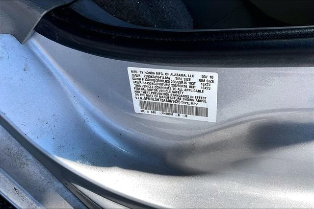 2010 Honda Odyssey EX-L