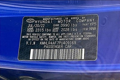 2023 Hyundai Elantra N Line