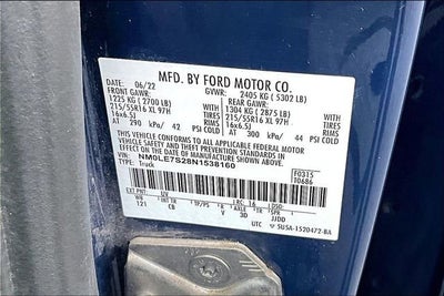 2022 Ford Transit Connect Van XL