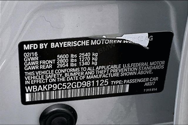 2016 BMW 5 Series 550i xDrive