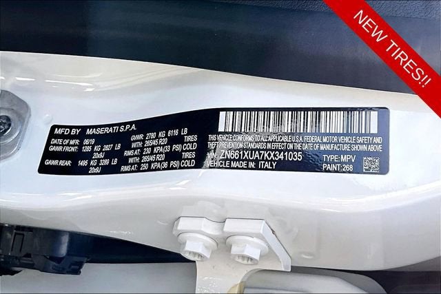 2019 Maserati Levante 4DR 3.0L