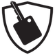 GMC Protection Gap Coverage Logo with a Car Key Icon - Geoff Penske GMC in SHILLINGTON PA