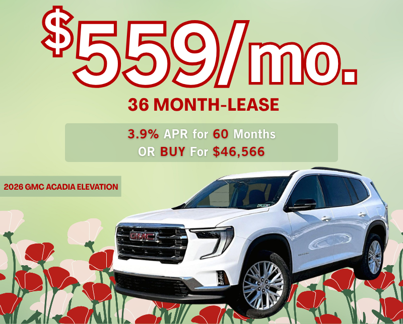 Lease for $559 per mo. for 36 months!
