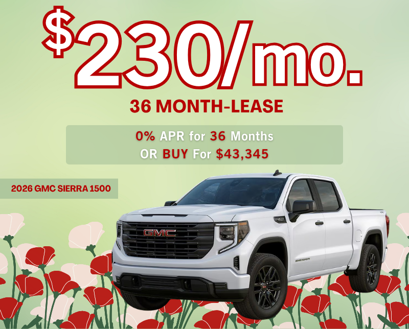 Lease for $230 per mo. for 36 months!